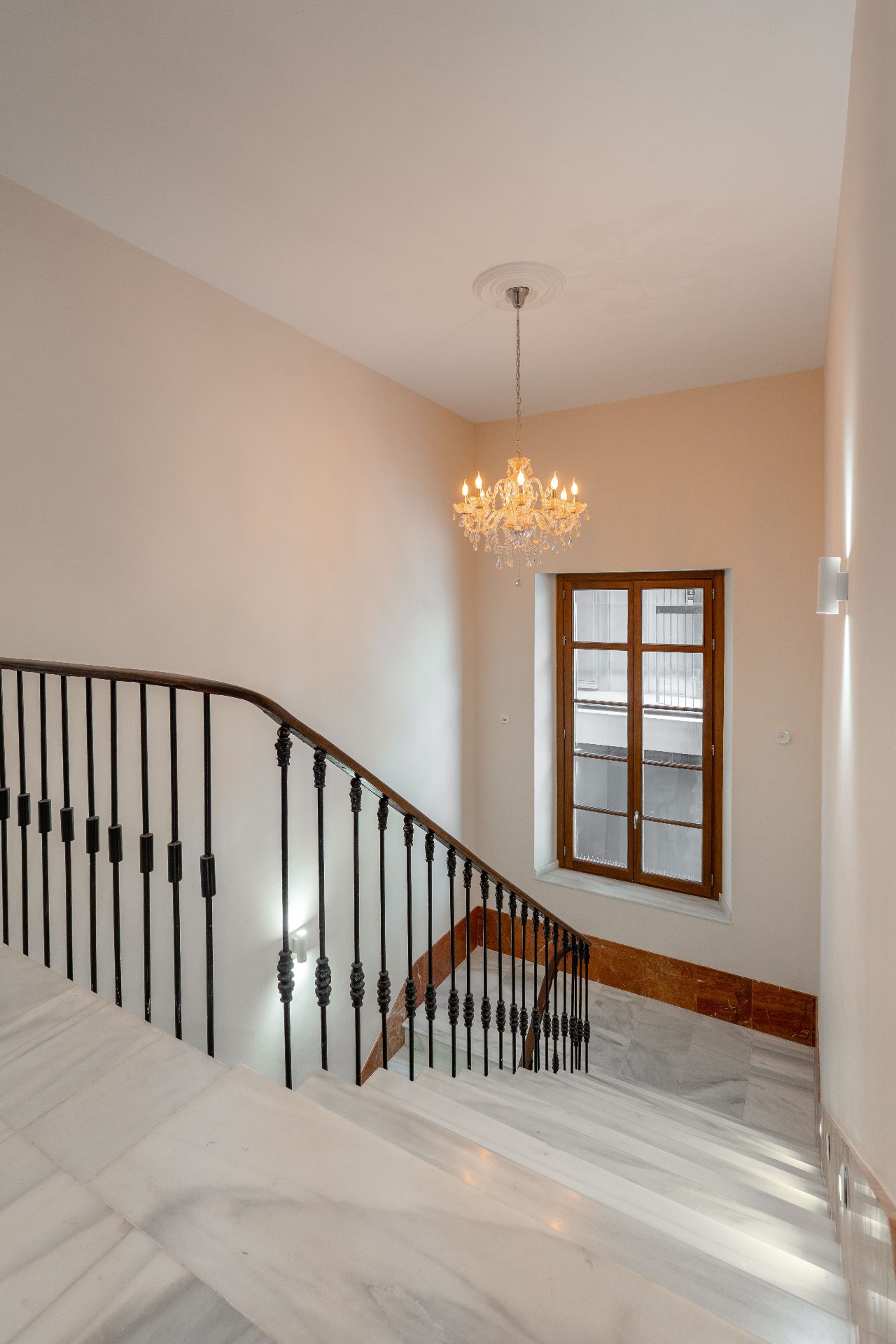 Sancha 13 residence in Málaga, interior and architectural detail