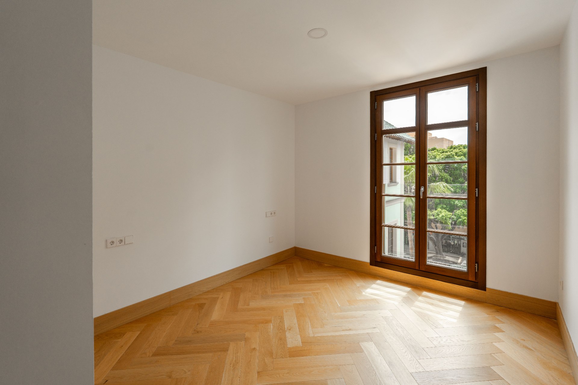 Sancha 13 residence in Málaga, interior and architectural detail